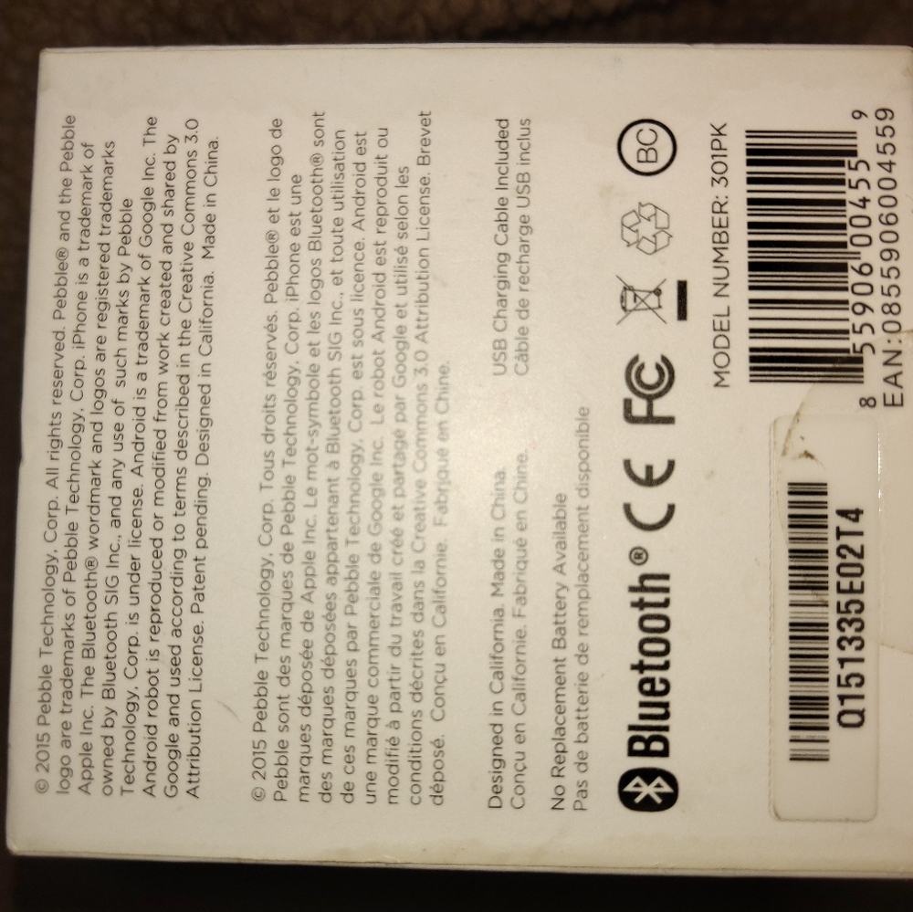 Pebble Smartwatch - Picture 5 of 5